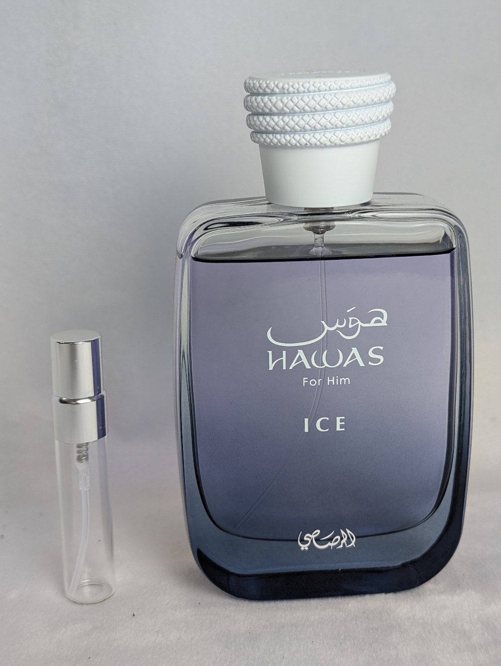 3/$18 5ml Rasasi Hawas Ice For Him Decant